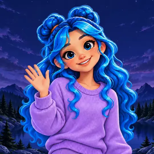 Luna, illustrated